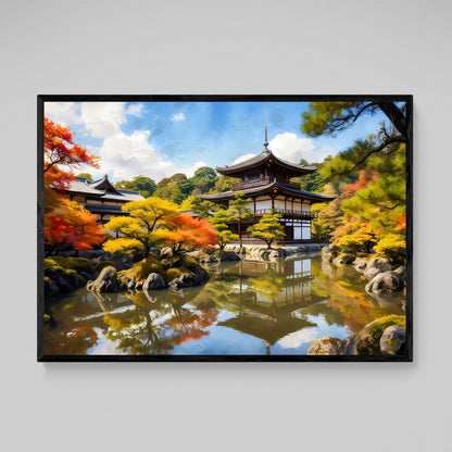 Japanese Landscape Canvas Wall Art - Luxury Art Canvas