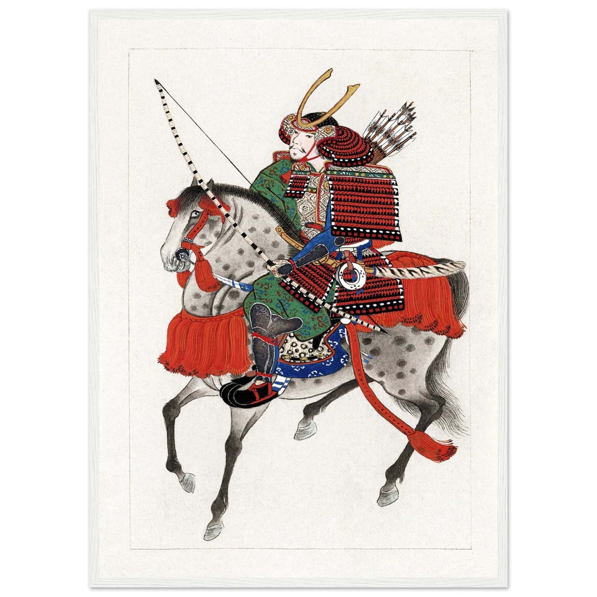 Japanese Samurai Wall Art - Luxury Art Canvas