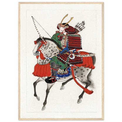 Japanese Samurai Wall Art - Luxury Art Canvas