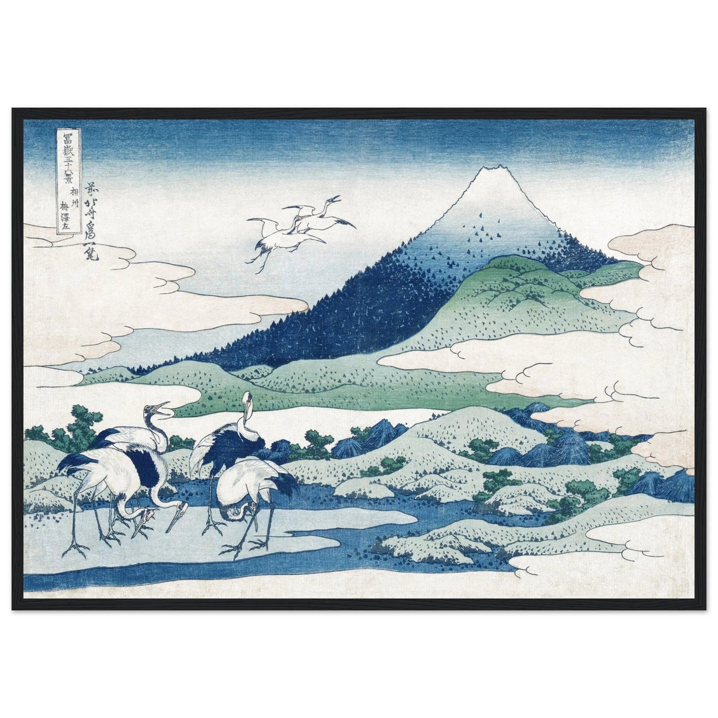 Japanese Vintage Wall Art - Luxury Art Canvas