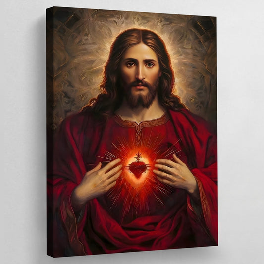 Jesus Canvas Wall Art - Luxury Art Canvas
