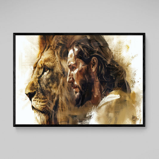 Jesus Framed Wall Art - Luxury Art Canvas