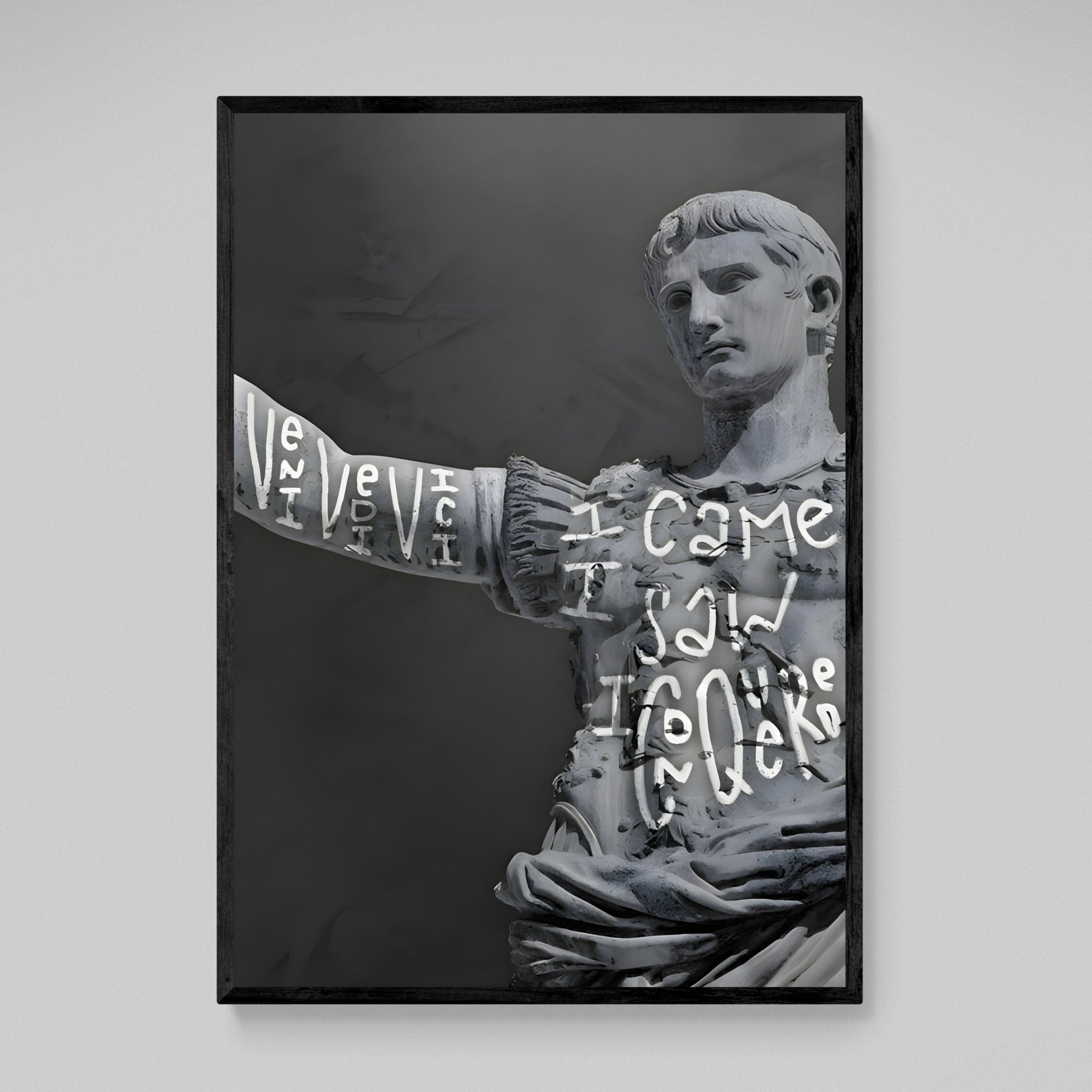 Julius Caesar Motivational Wall Art - Luxury Art Canvas