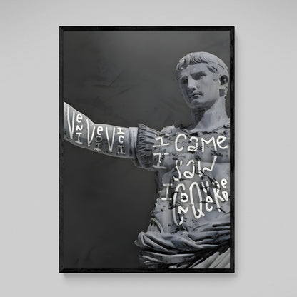 Julius Caesar Motivational Wall Art - Luxury Art Canvas