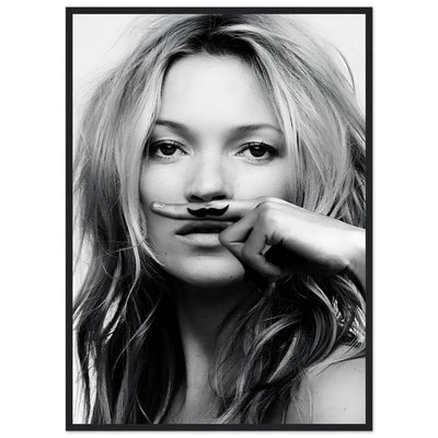 Kate Moss Photography Wall Art - Luxury Art Canvas