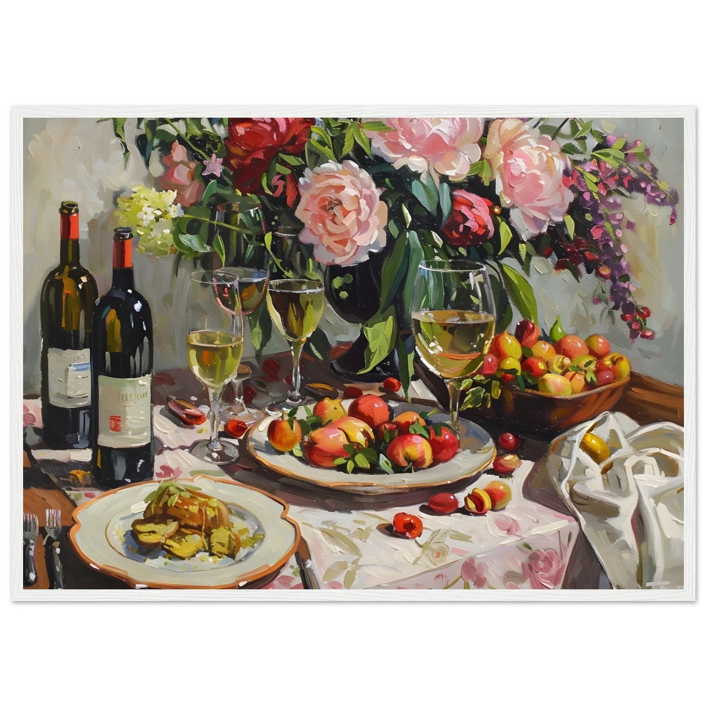 Kitchen Vintage Wall Art - Luxury Art Canvas