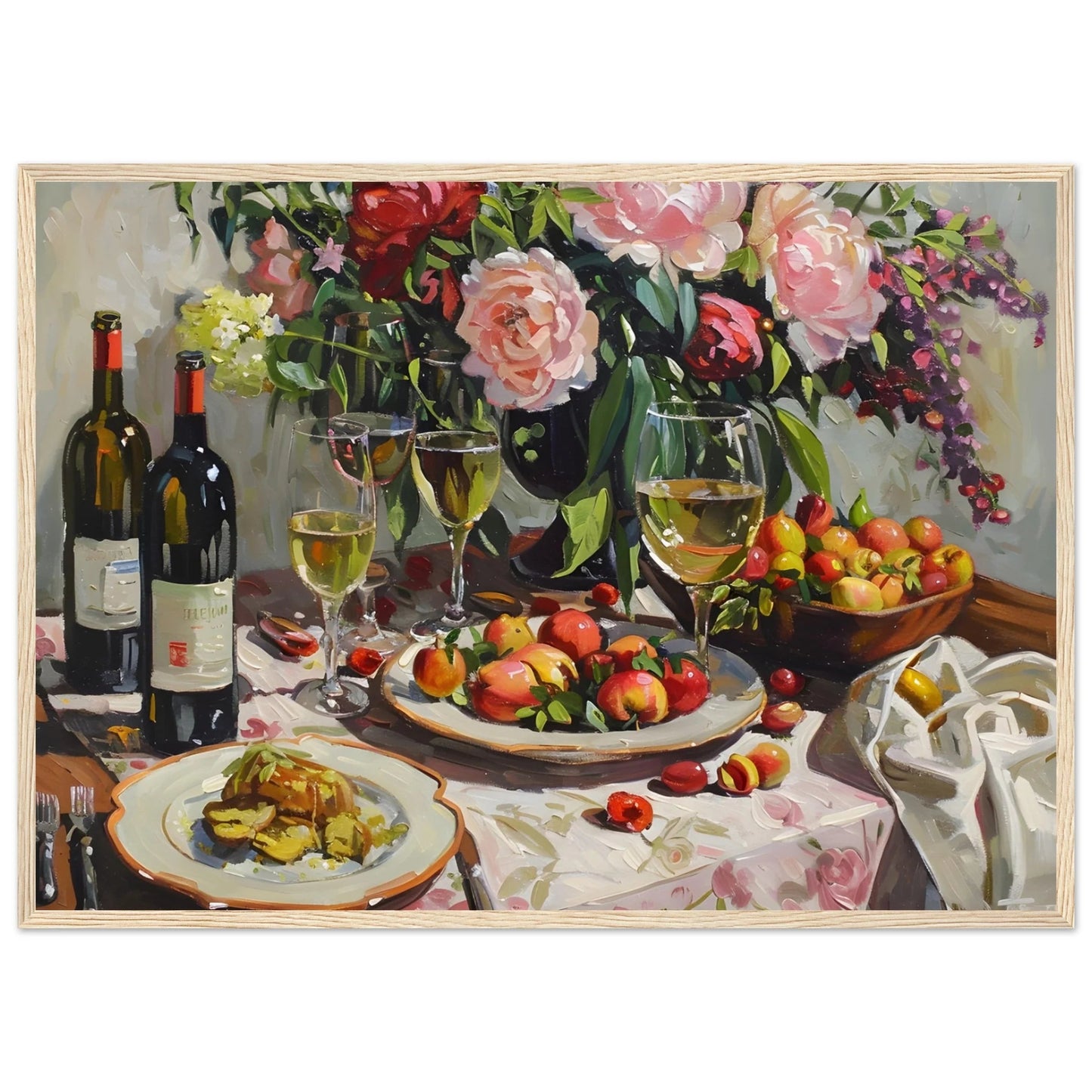 Kitchen Vintage Wall Art - Luxury Art Canvas