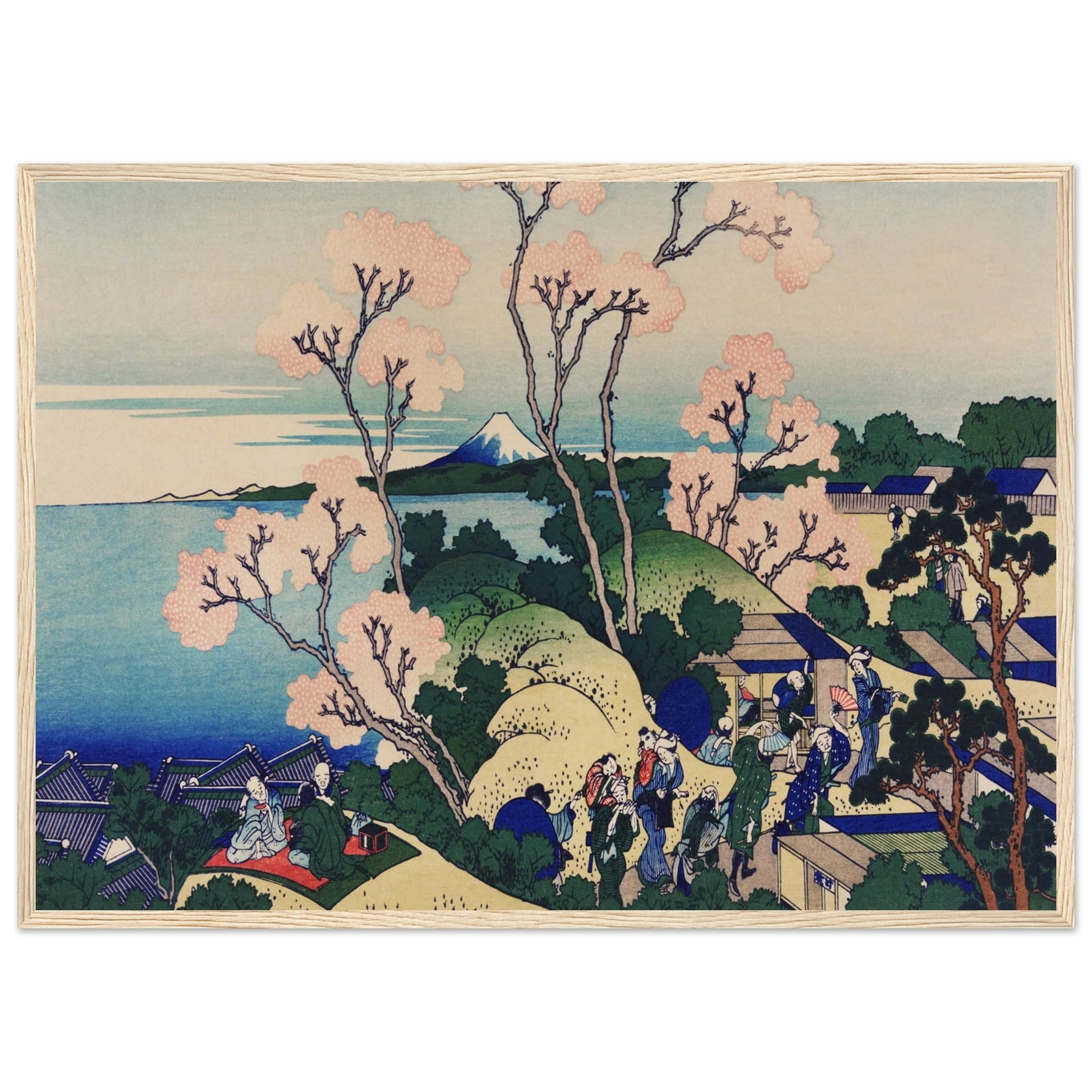 Landscape Japanese Wall Art - Luxury Art Canvas