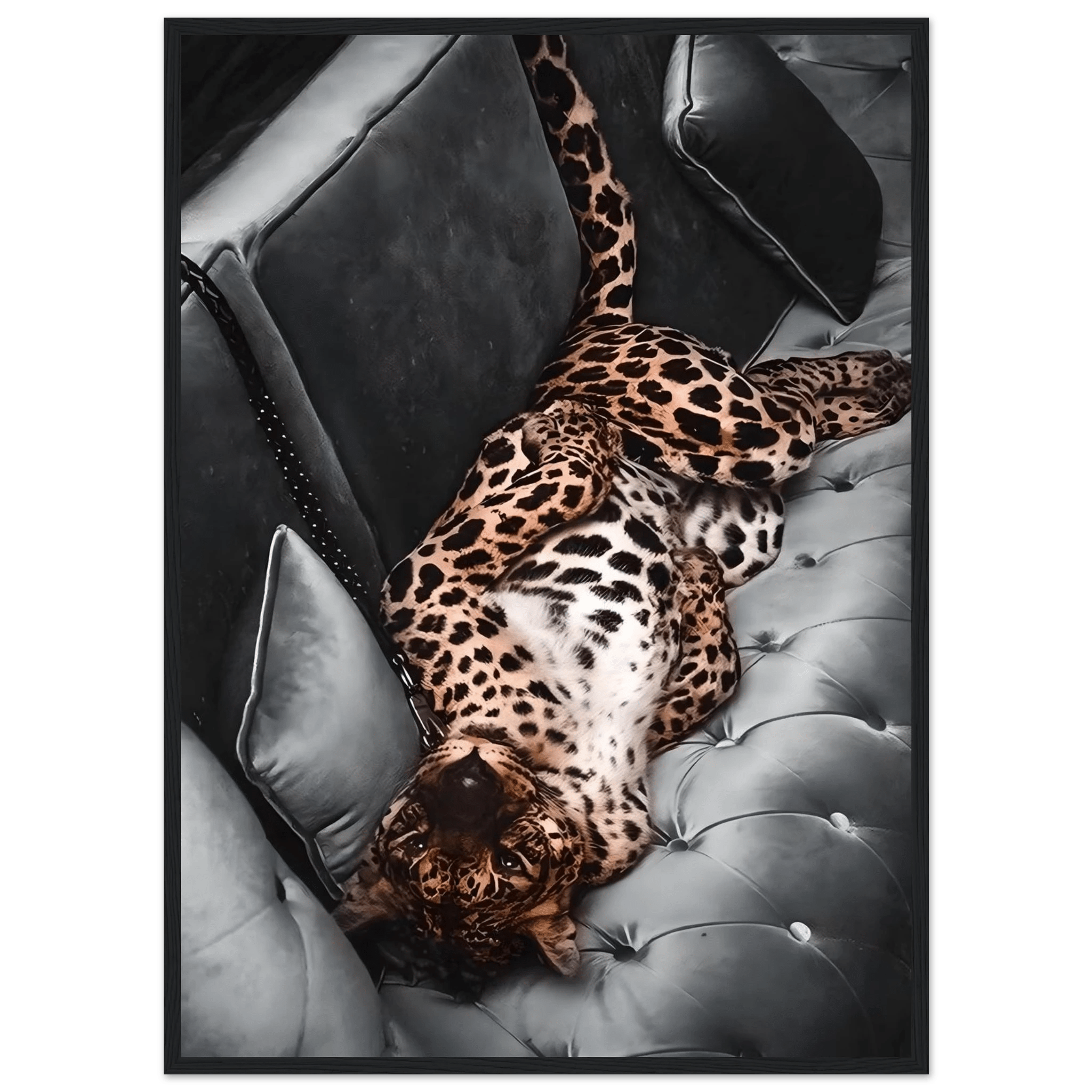 Leopard Photography Wall Art - Luxury Art Canvas