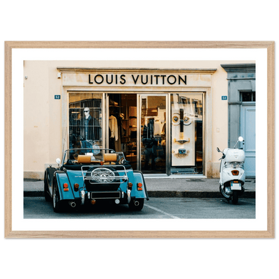 Louis Vuitton Boutique Photography Wall Art - Luxury Art Canvas
