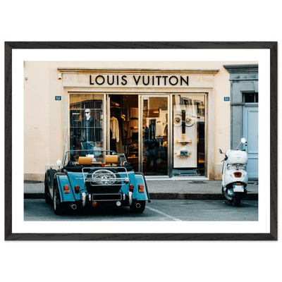 Louis Vuitton Boutique Photography Wall Art - Luxury Art Canvas