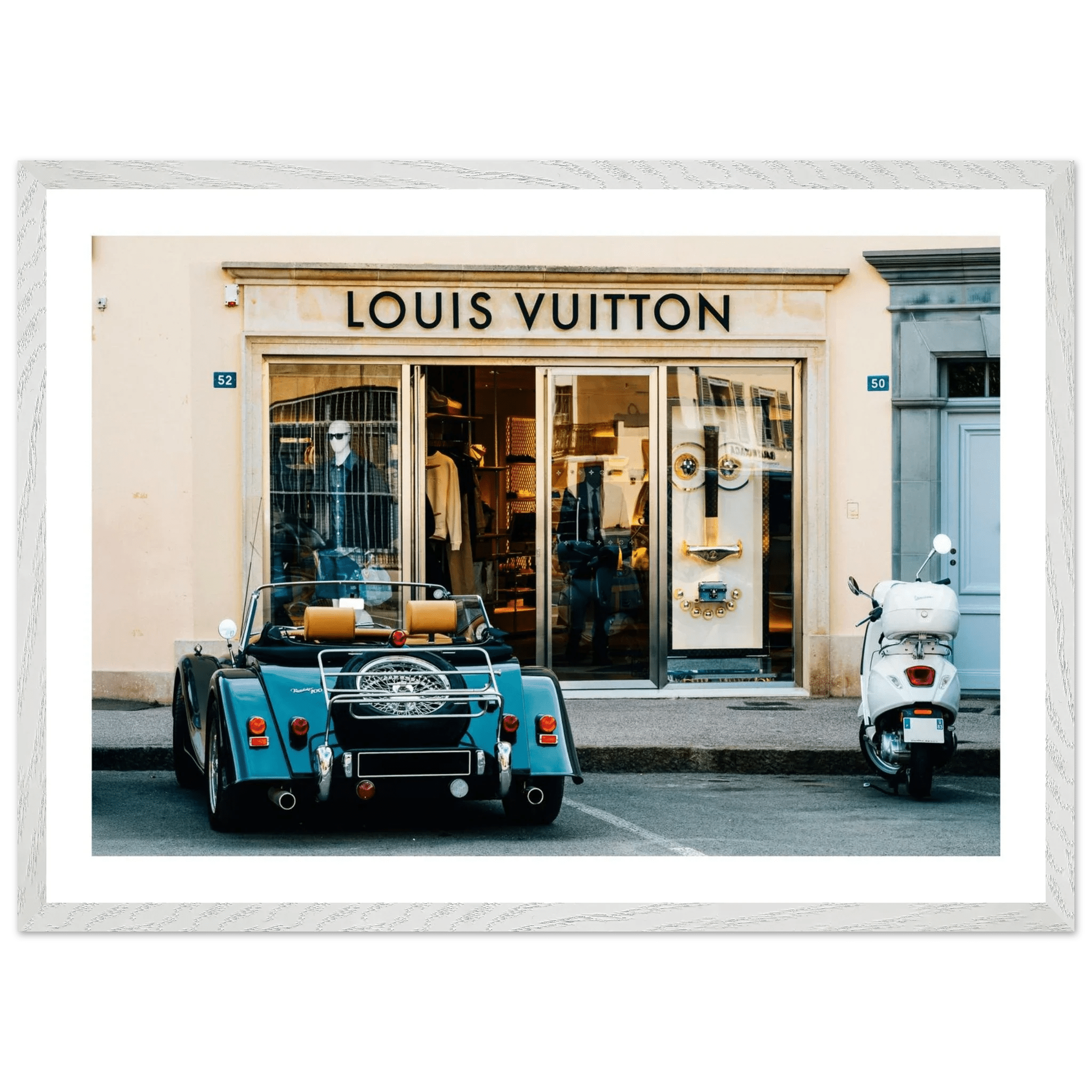 Louis Vuitton Boutique Photography Wall Art - Luxury Art Canvas