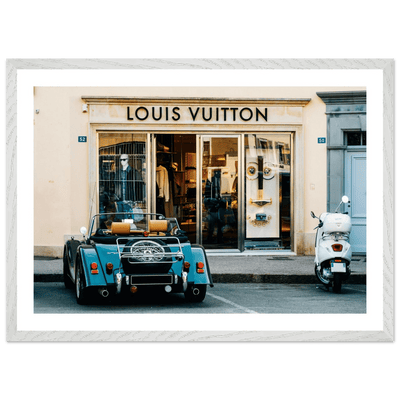 Louis Vuitton Boutique Photography Wall Art - Luxury Art Canvas
