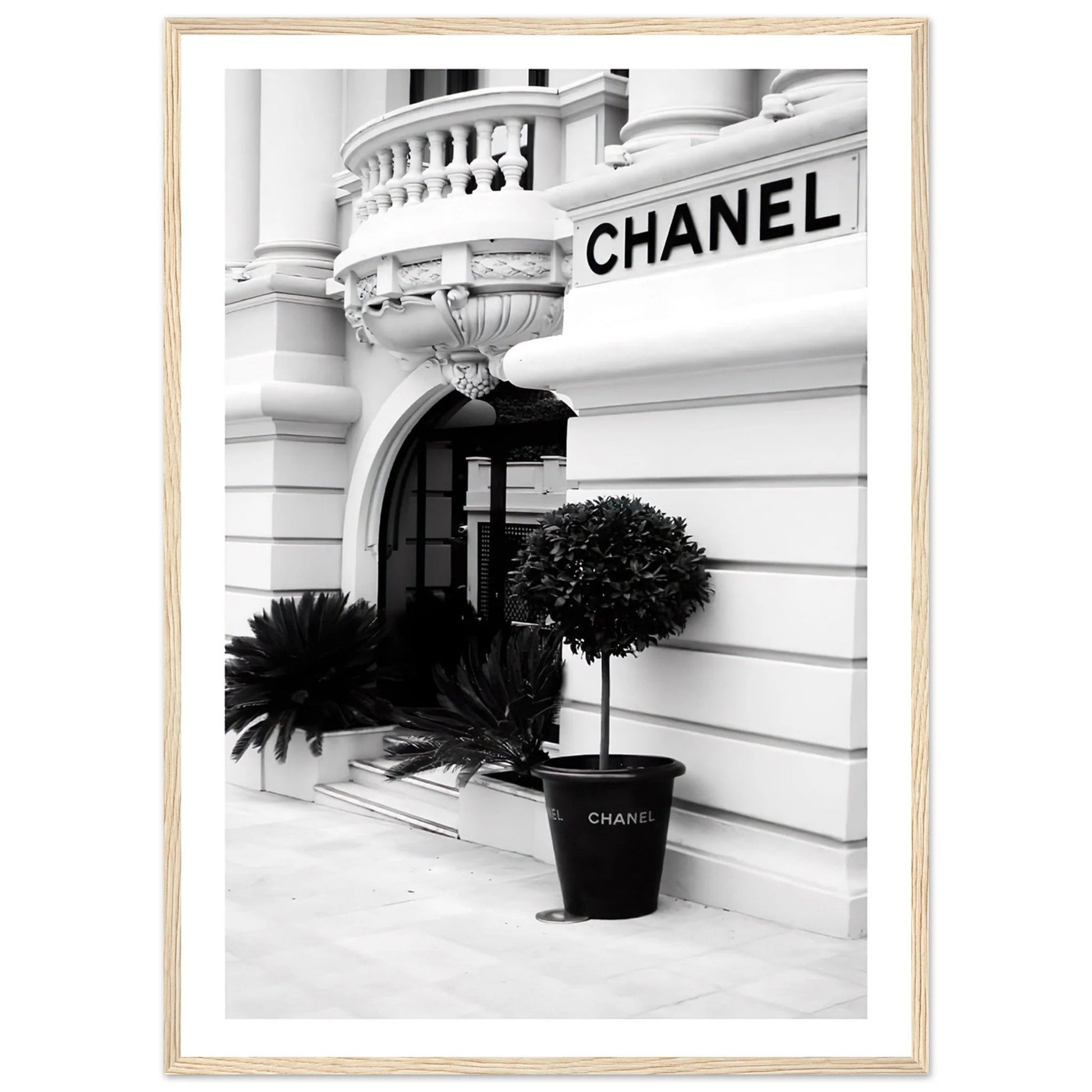 Luxury Black and White Wall Art - Luxury Art Canvas