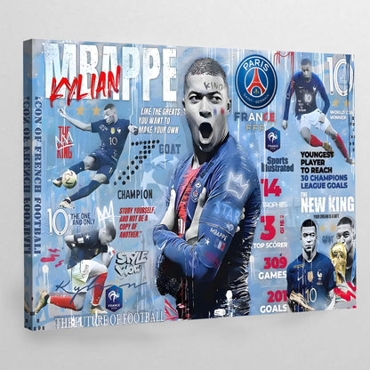 Mbappe Poster - Luxury Art Canvas