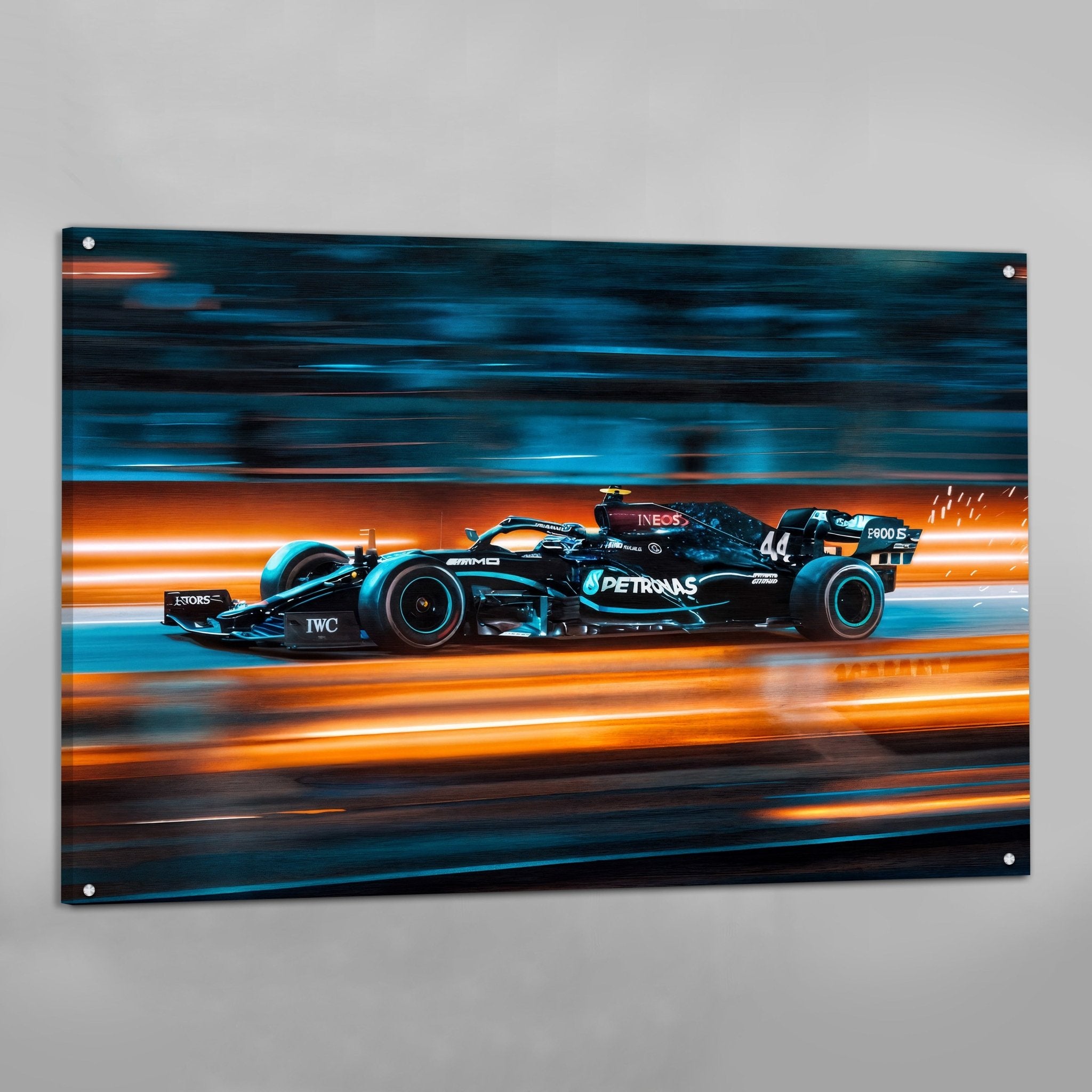 Mercedes F1 Canvas Art - Luxury Art Canvas