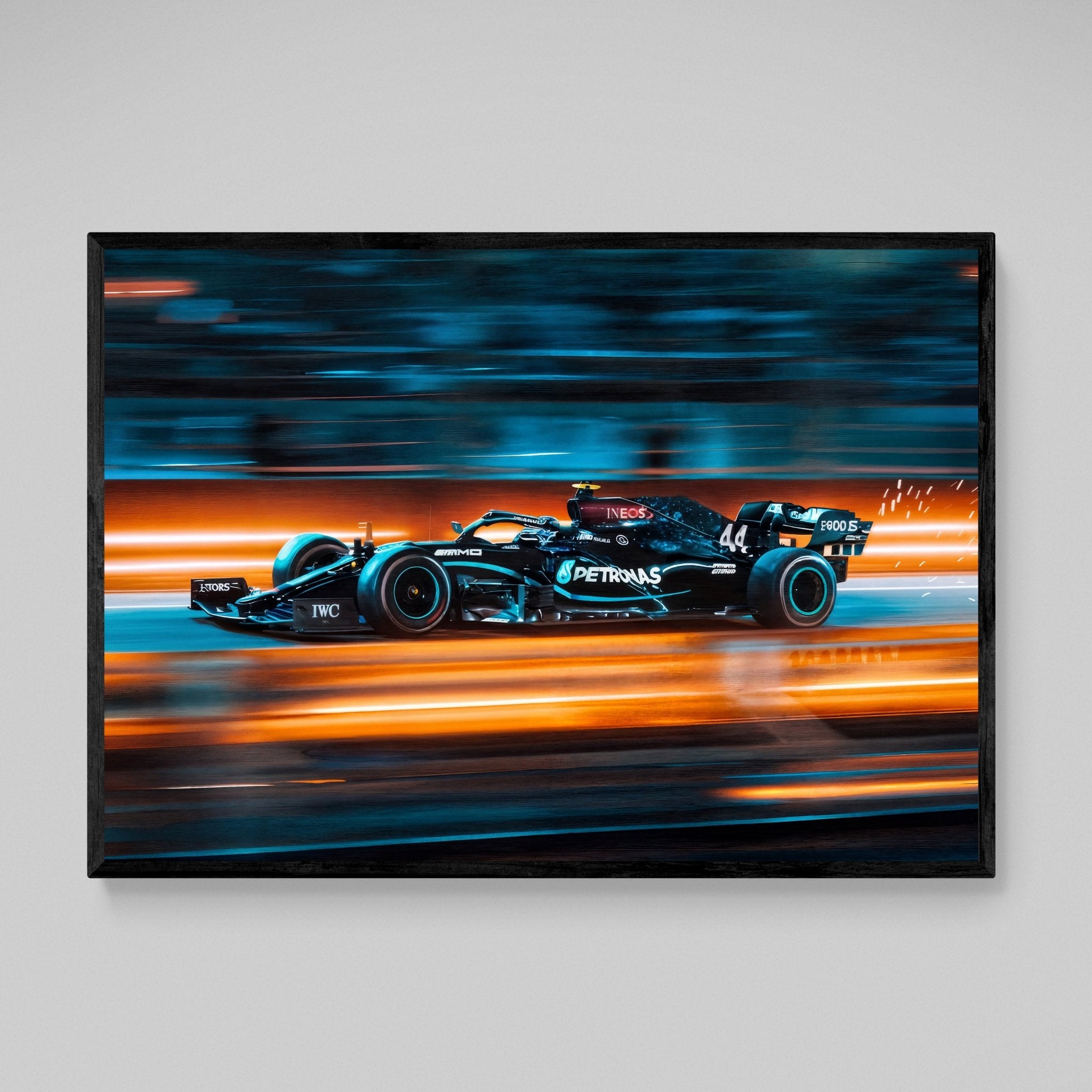 Mercedes F1 Canvas Art - Luxury Art Canvas