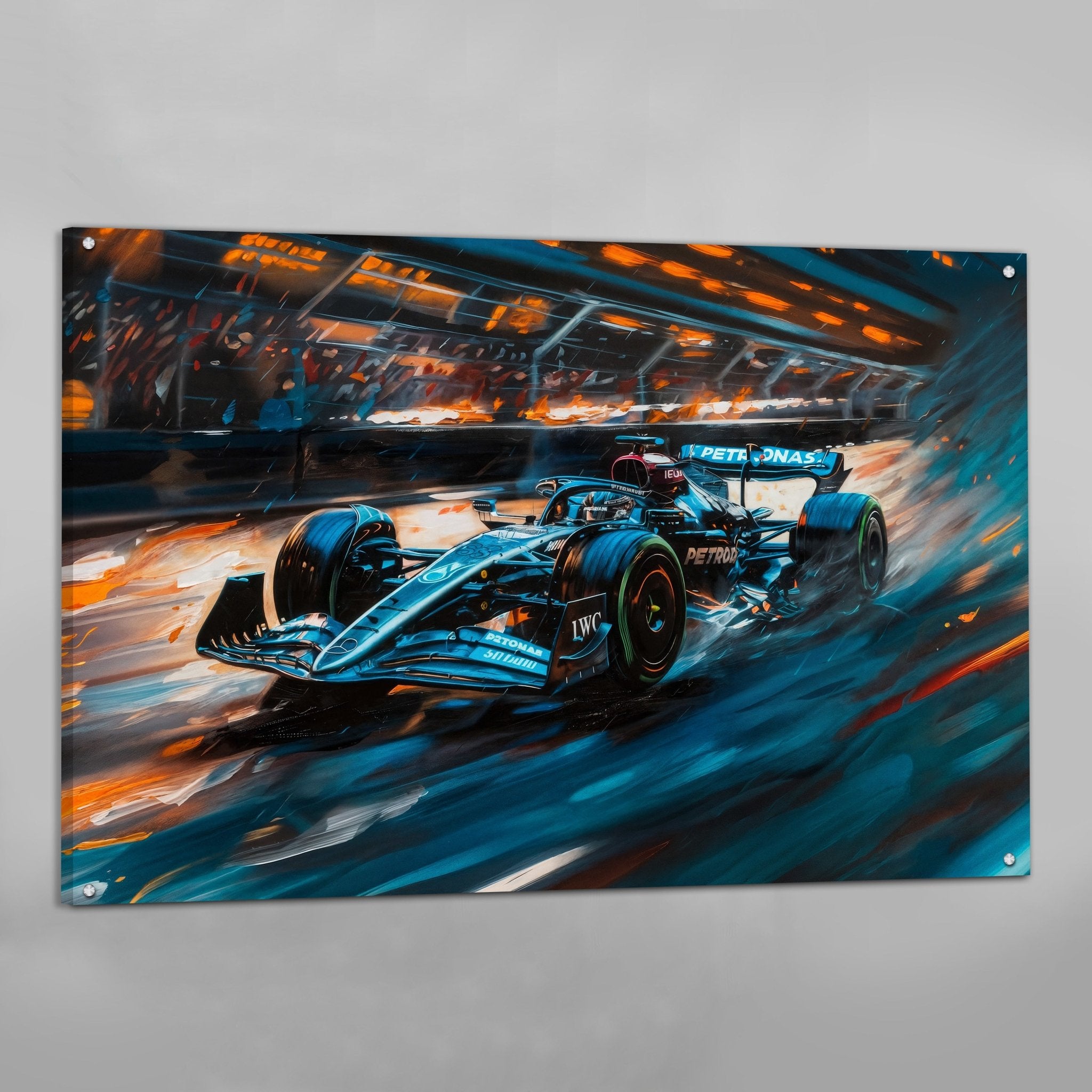Mercedes F1 Canvas Wall Art - Luxury Art Canvas