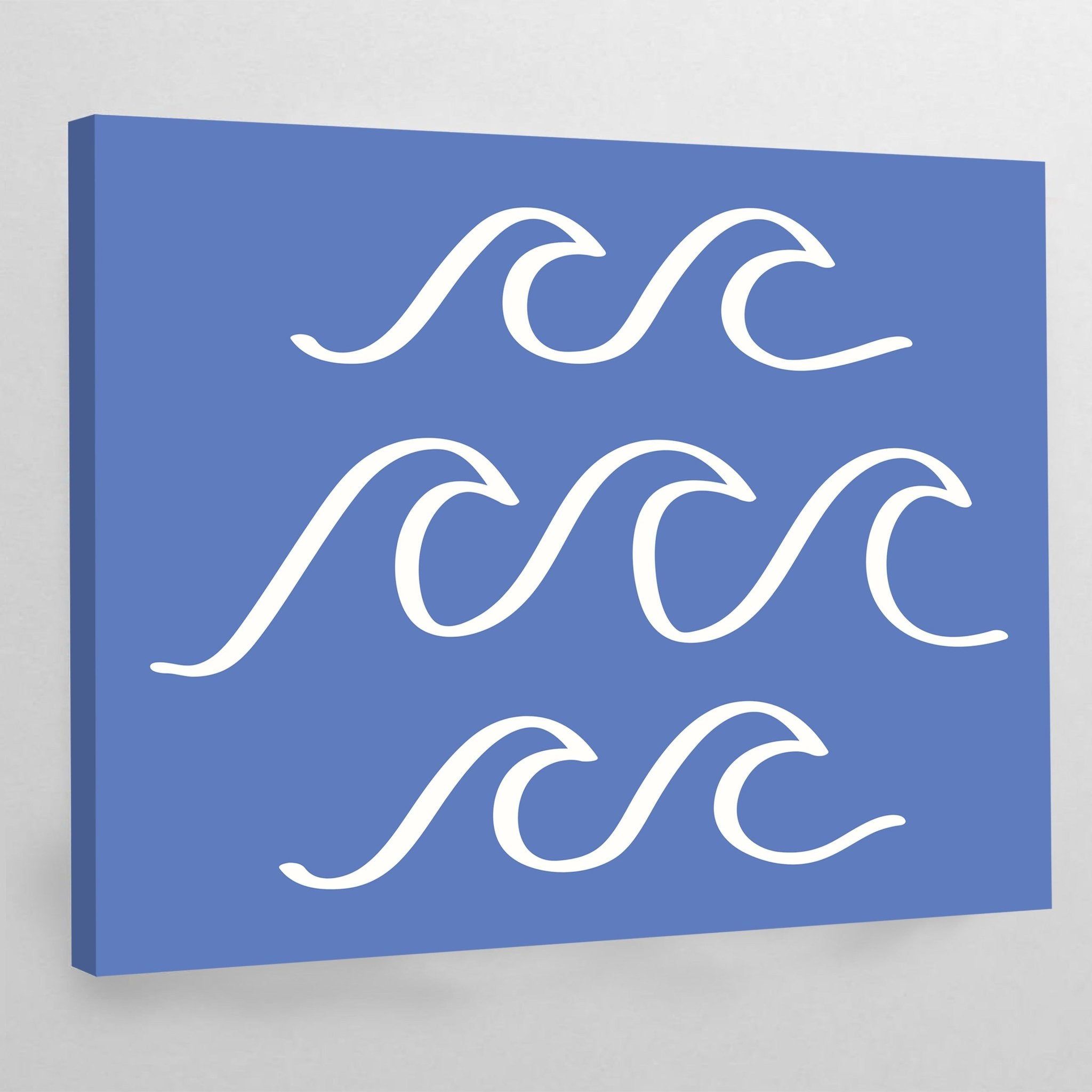 Minimalist Waves Wall Art - Luxury Art Canvas