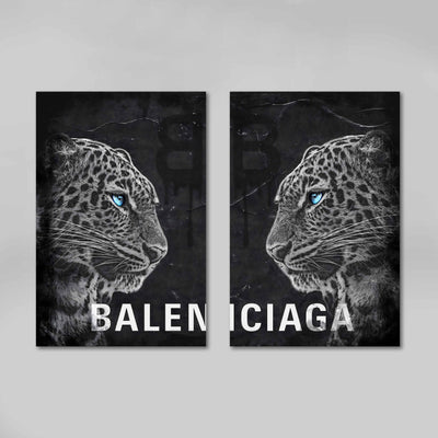 Modern Balenciaga Wall Art - Luxury Art Canvas