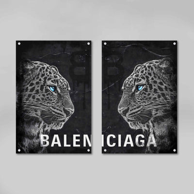 Modern Balenciaga Wall Art - Luxury Art Canvas