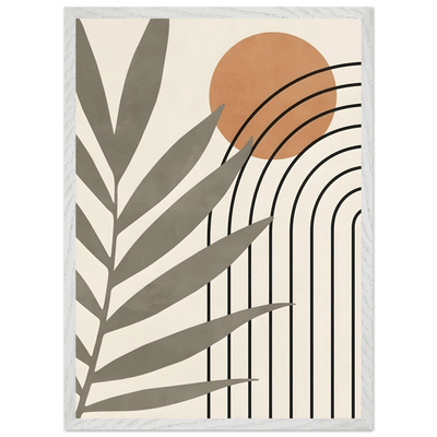 Modern Boho Lines Minimalist Wall Art - Luxury Art Canvas