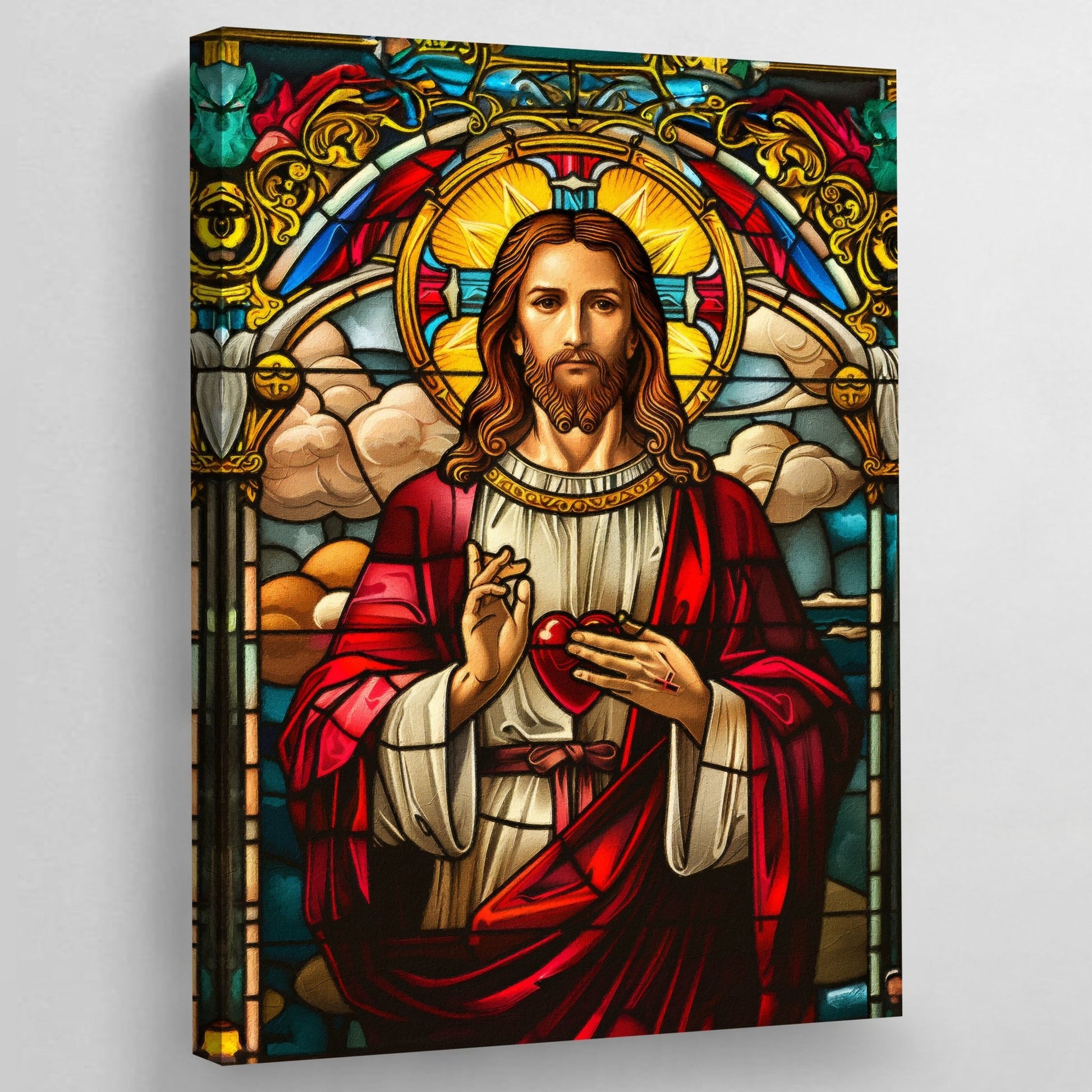 Modern Christian Wall Art - Luxury Art Canvas