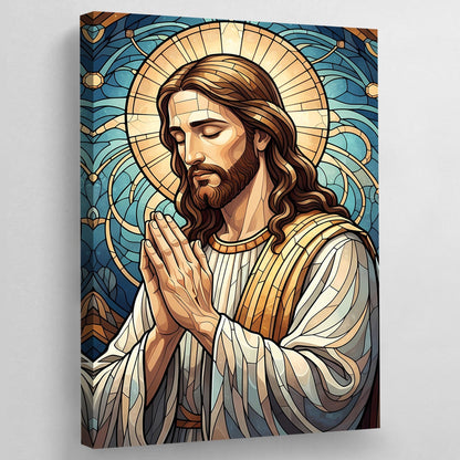 Modern Christian Wall Art - Luxury Art Canvas
