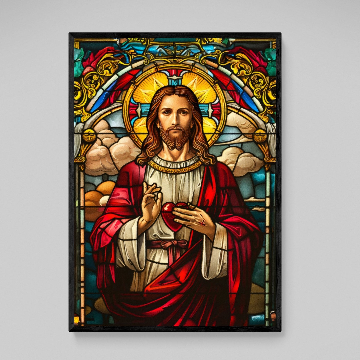 Modern Christian Wall Art - Luxury Art Canvas