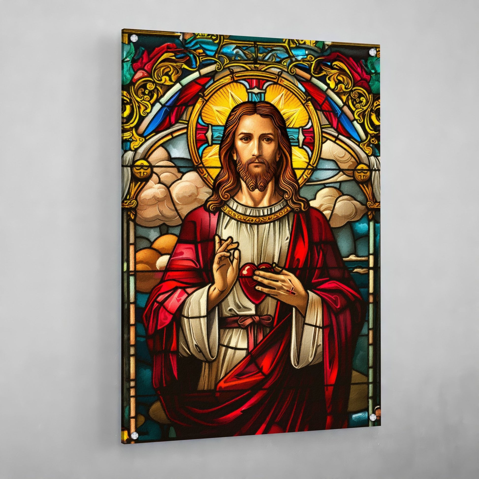 Modern Christian Wall Art - Luxury Art Canvas