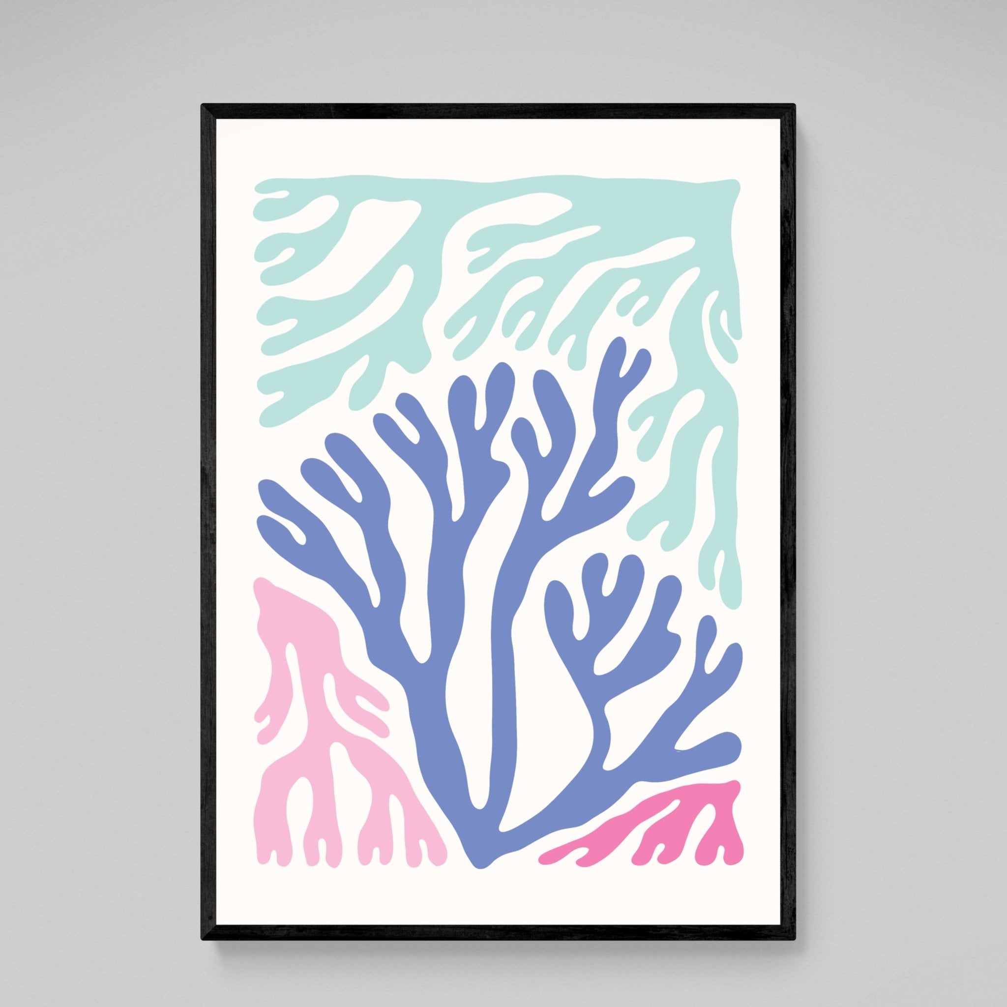 Modern Coastal Wall Art - Luxury Art Canvas