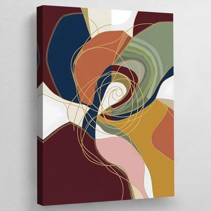 Modern Design Abstract Wall Art - Luxury Art Canvas