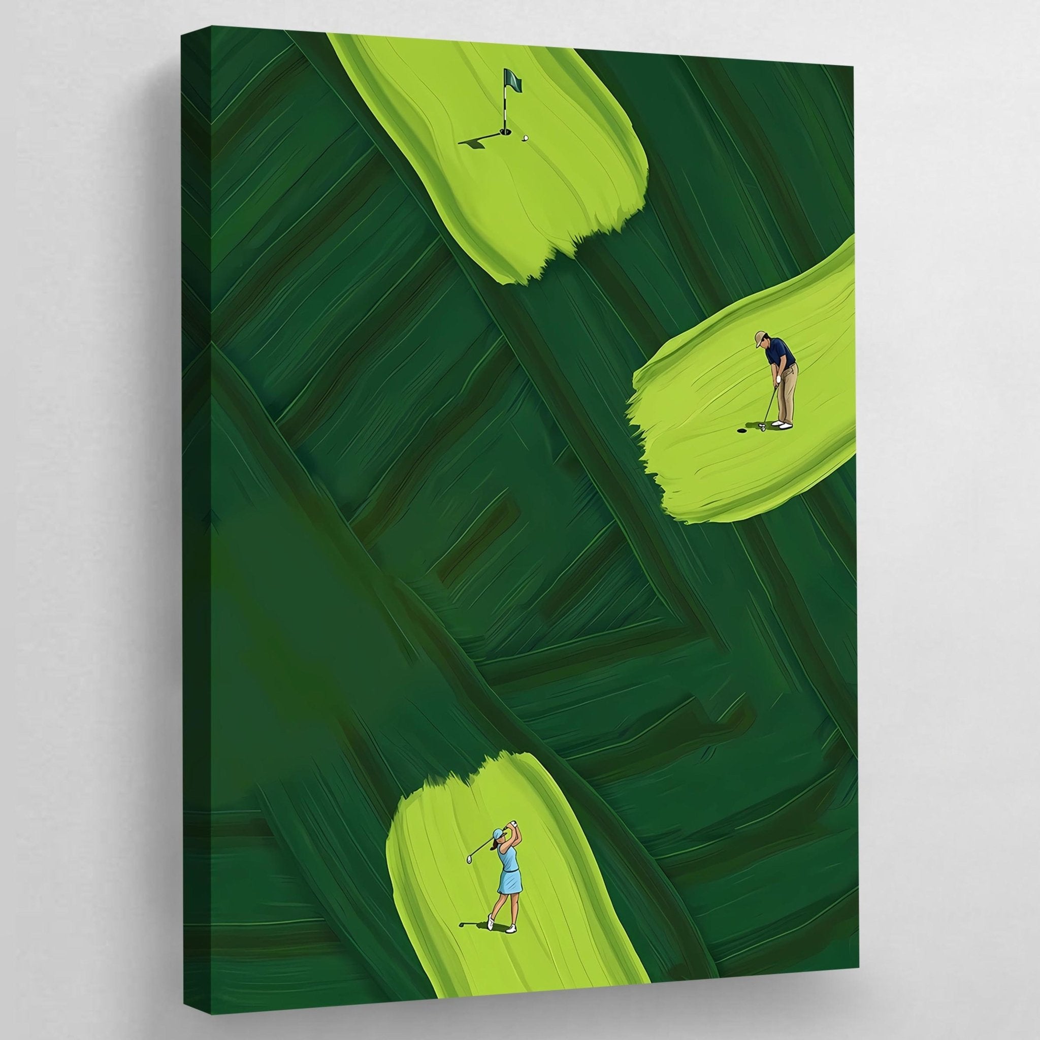 Modern Golf Canvas - Luxury Art Canvas