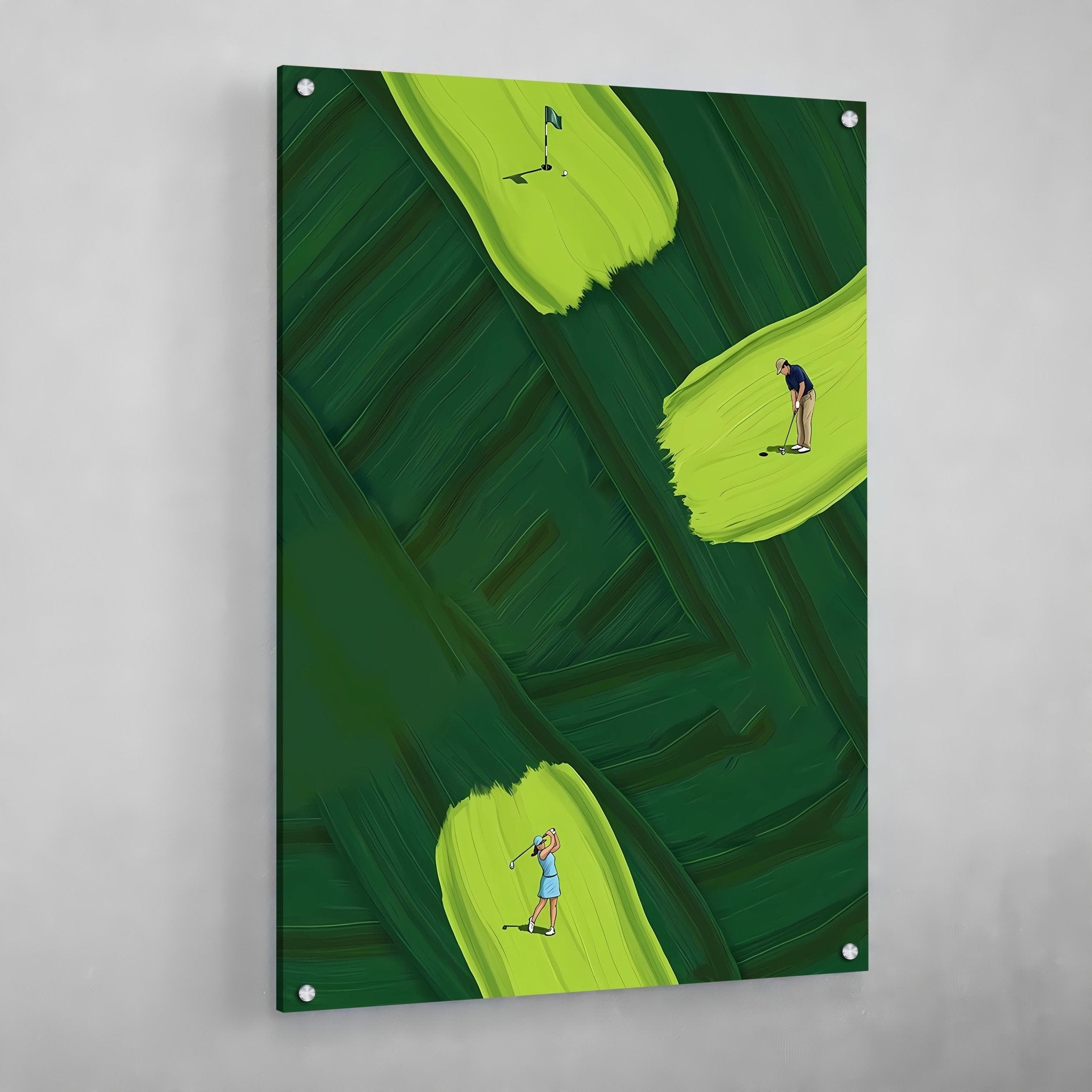 Modern Golf Canvas - Luxury Art Canvas