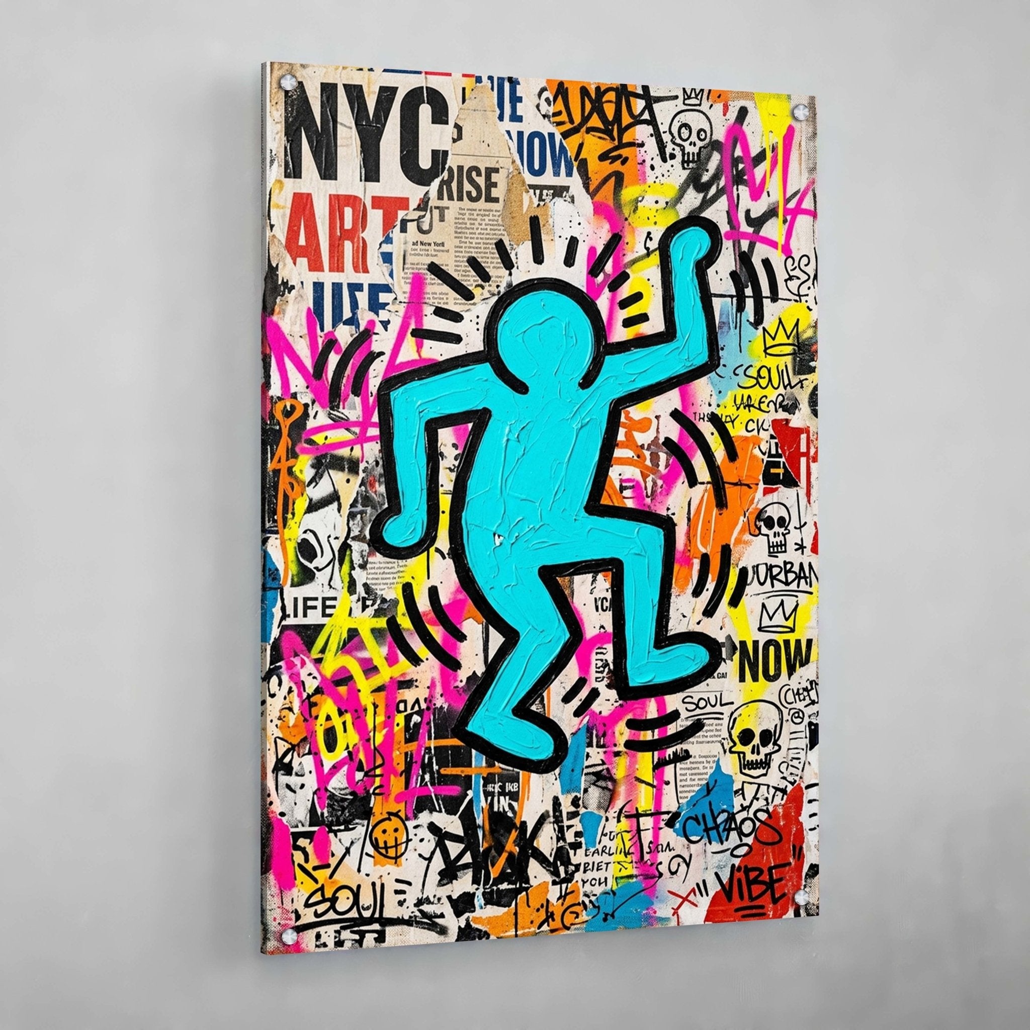 Modern Graffiti Pop Art Canvas - Luxury Art Canvas