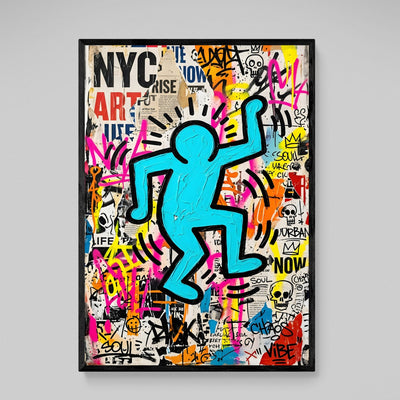 Modern Graffiti Pop Art Canvas - Luxury Art Canvas