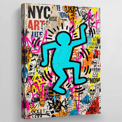 Modern Graffiti Pop Art Canvas - Luxury Art Canvas