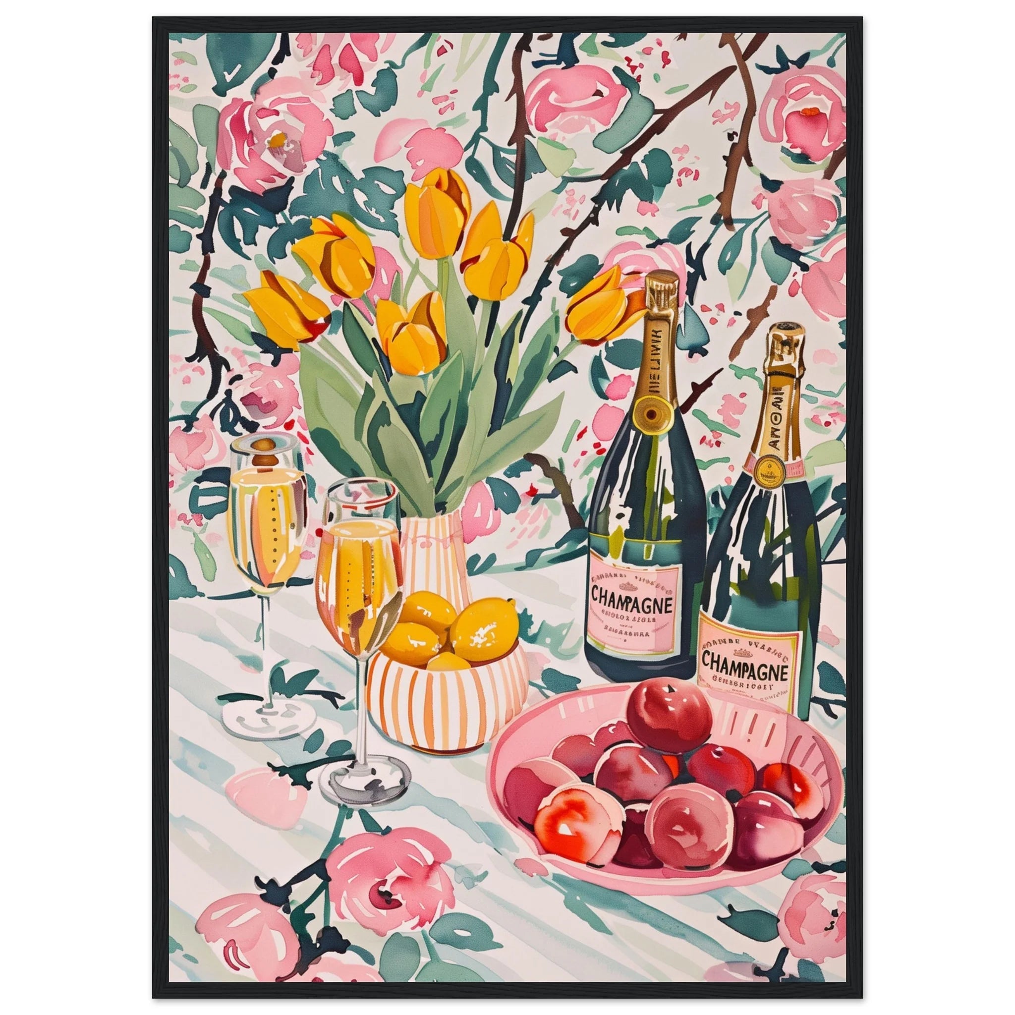 Modern Kitchen Wall Art - Luxury Art Canvas