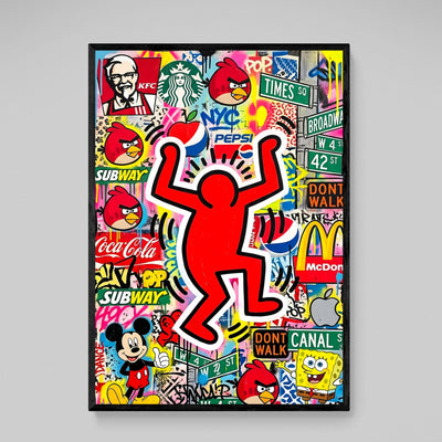 Modern Urban Pop Art Canvas - Luxury Art Canvas