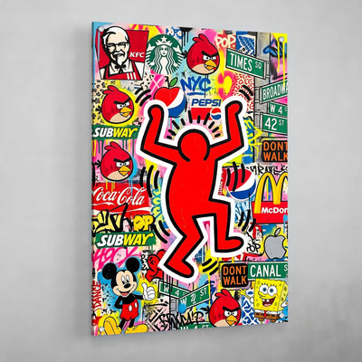 Modern Urban Pop Art Canvas - Luxury Art Canvas