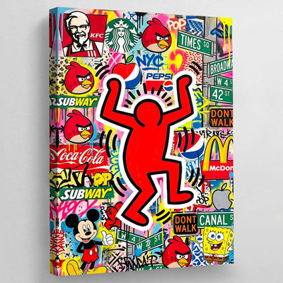 Modern Urban Pop Art Canvas - Luxury Art Canvas