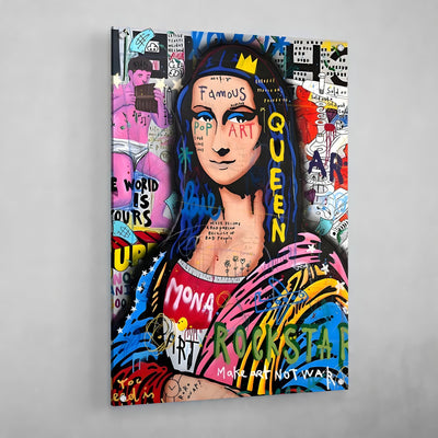 Mona Lisa Pop Art Canvas Wall Art - Luxury Art Canvas