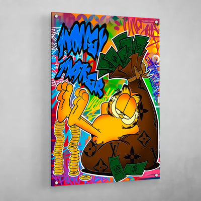 Money Maker Motivational Canvas Wall Art - Luxury Art Canvas