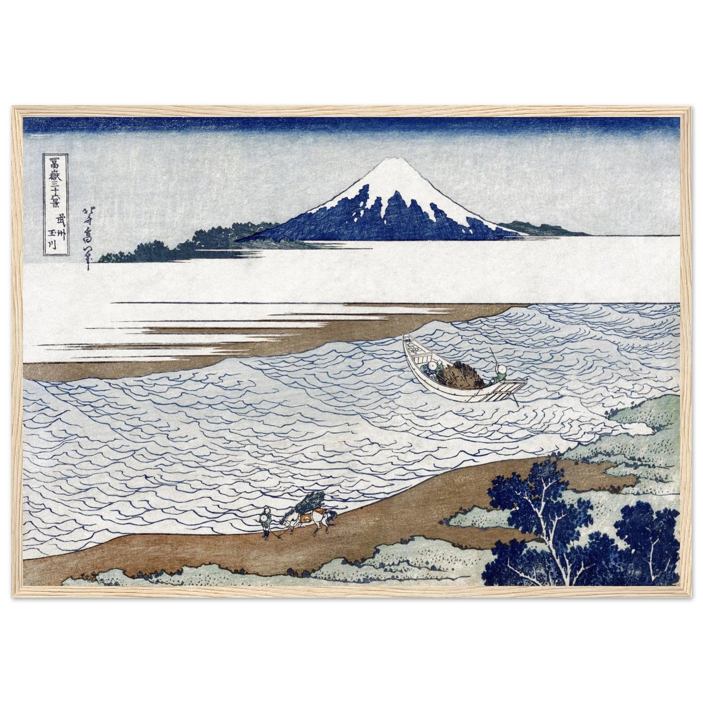 Mount Fuji Japanese Wall Art - Luxury Art Canvas