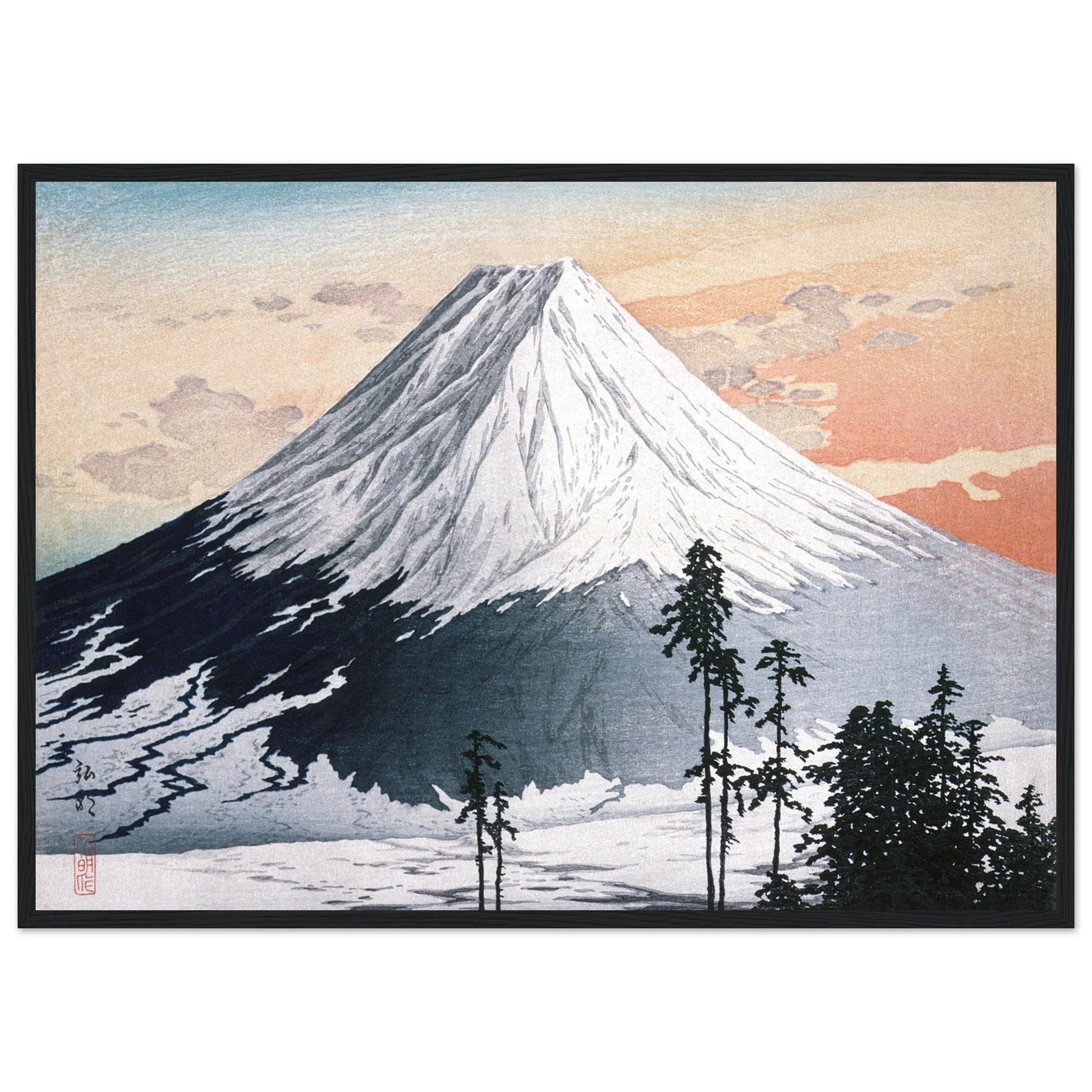 Mount Fuji Wall Art - Luxury Art Canvas