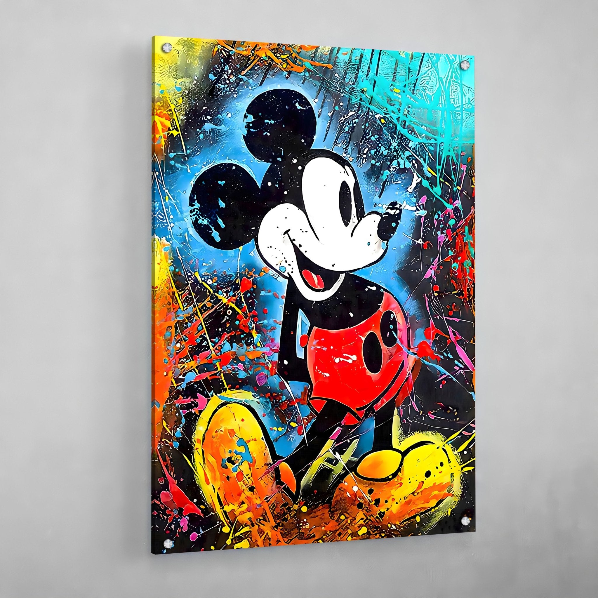 Mouse Street Art Canvas - Luxury Art Canvas