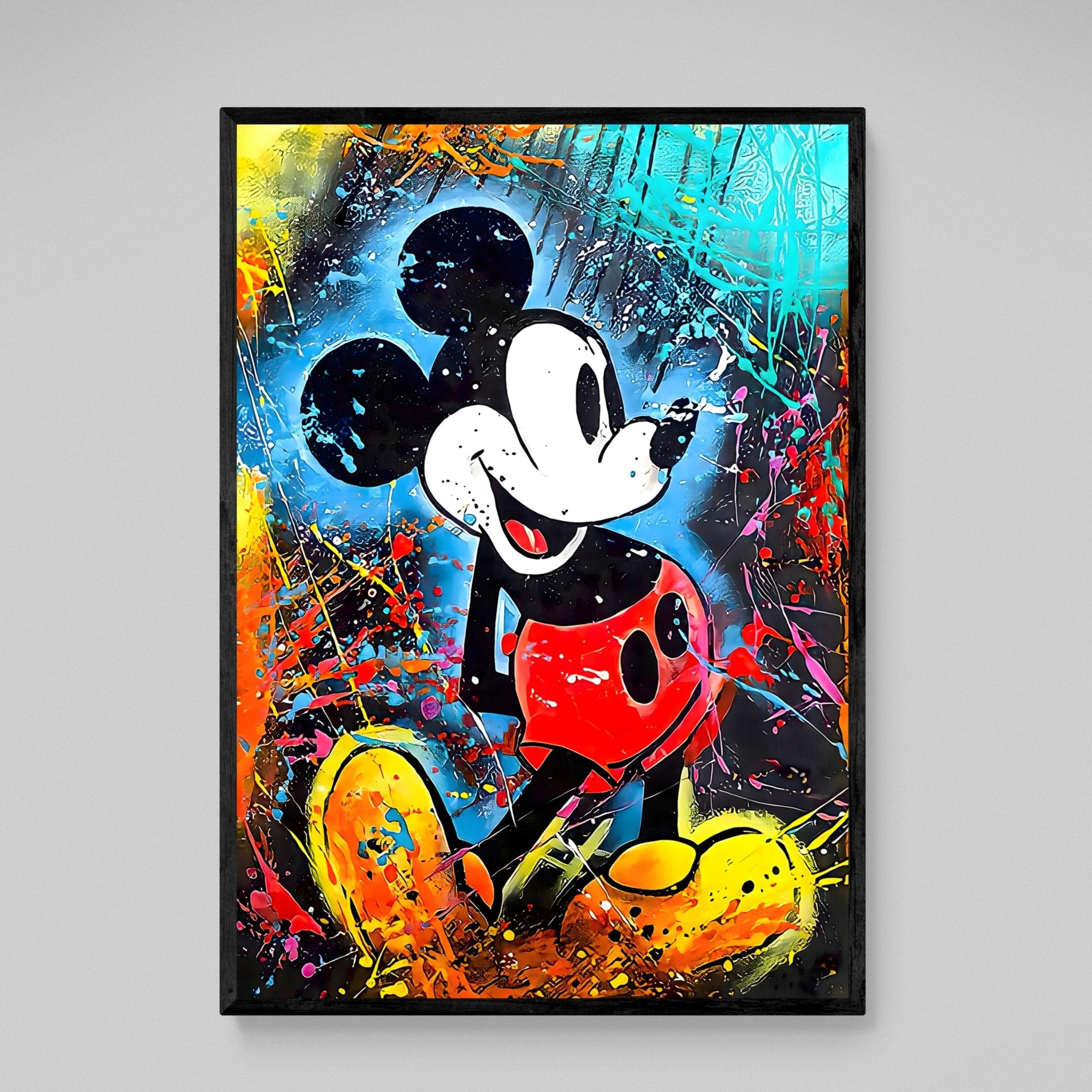 Mouse Street Art Canvas - Luxury Art Canvas