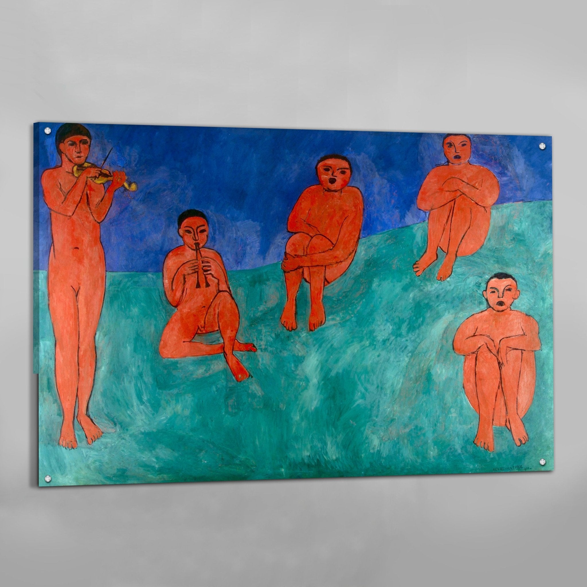 Music Matisse Wall Art - Luxury Art Canvas