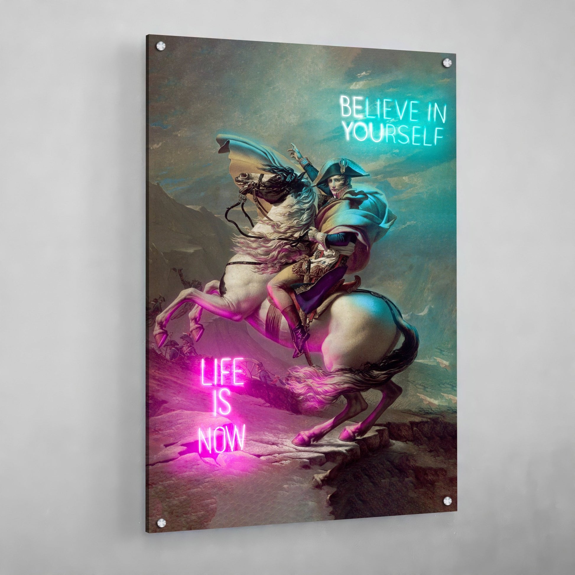 Napoleon Modern Wall Art - Luxury Art Canvas