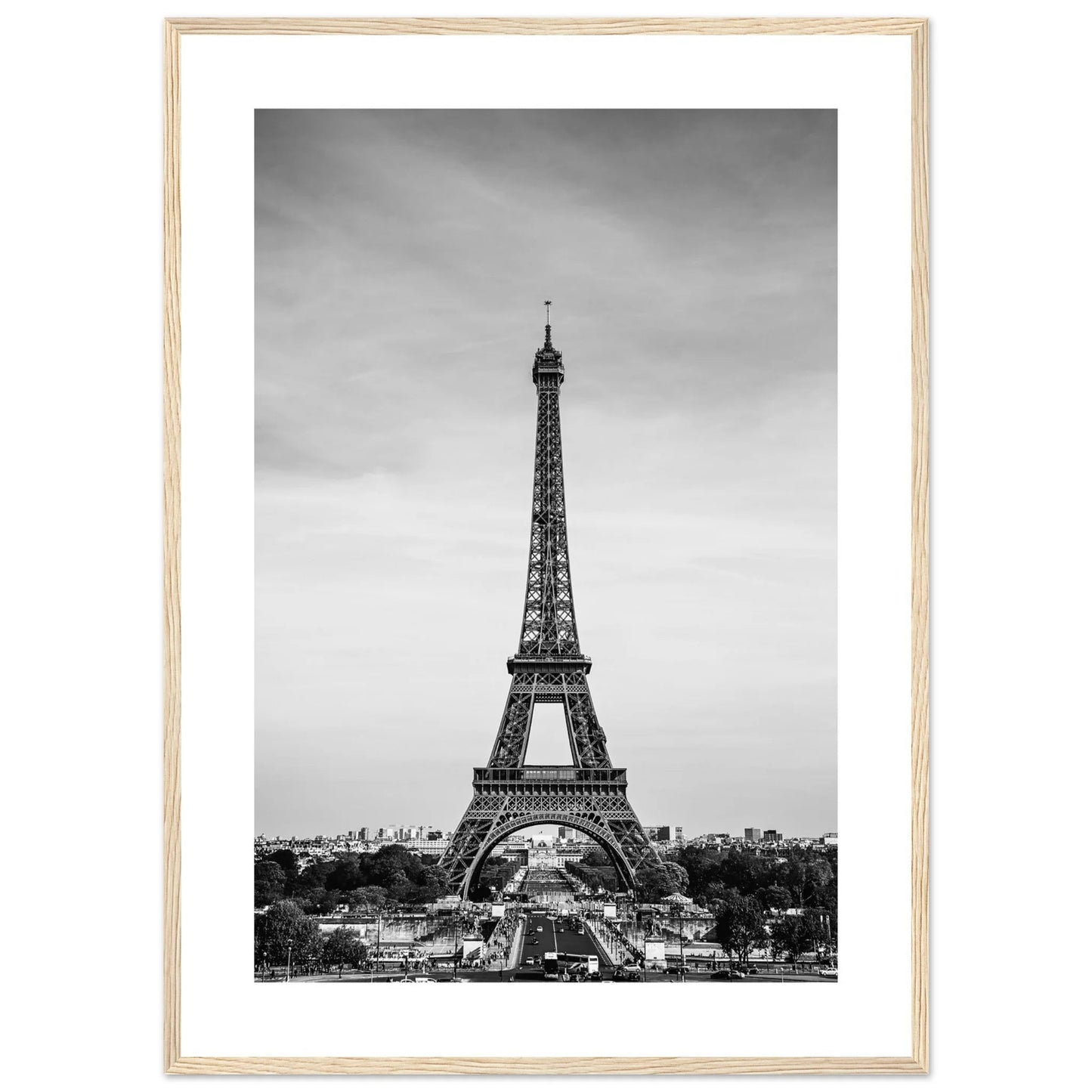 Paris Black and White Wall Art - Luxury Art Canvas